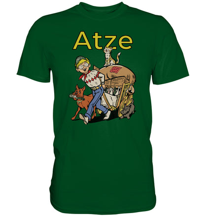 DDR Ostalgie Shirt Unisex • ATZE - TITEL ALTSTOFFE