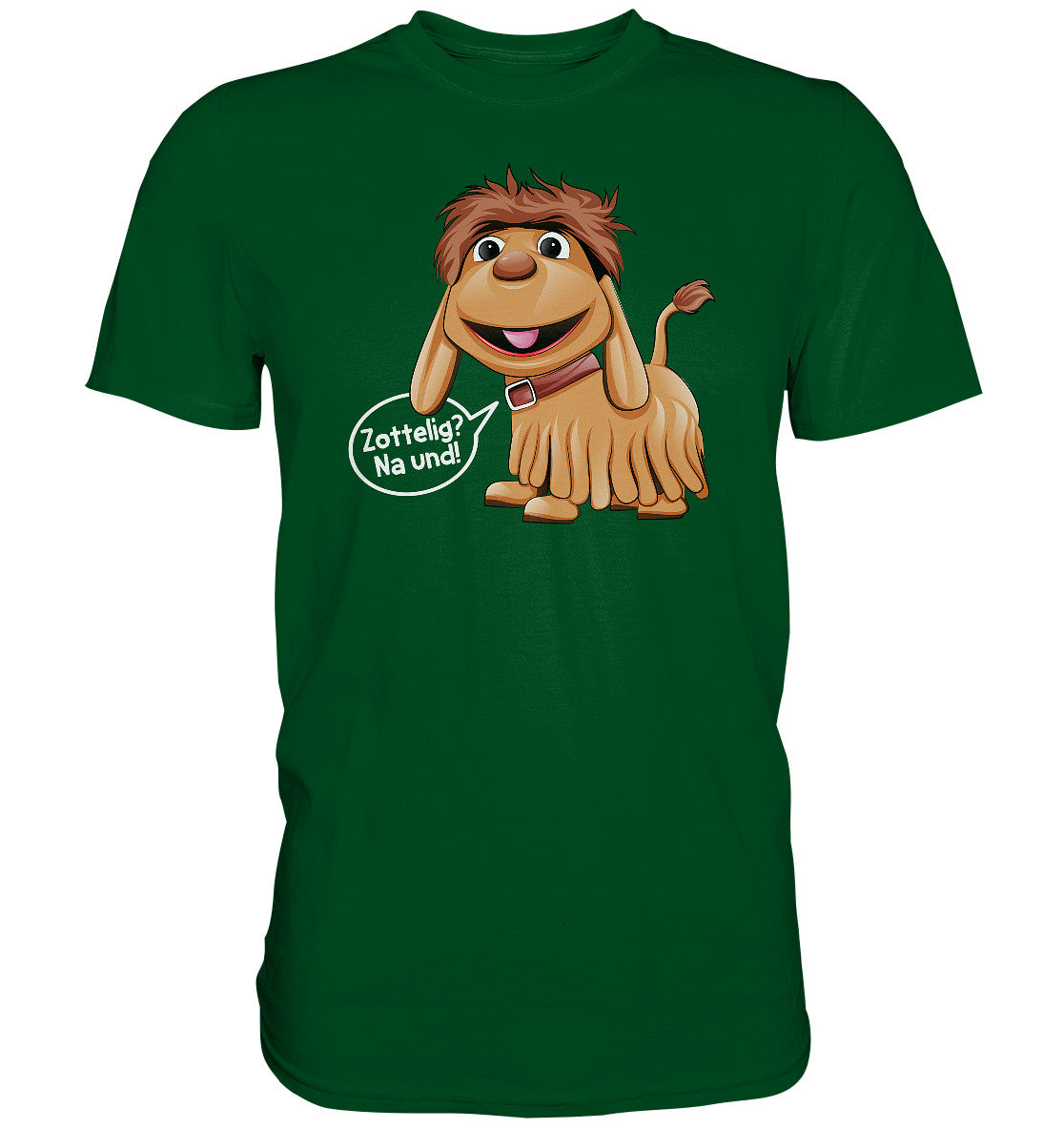 DDR Ostalgie Shirt Unisex • UNSER SANDMÄNNCHEN - MOPPI - ZOTTELIG? NA UND!