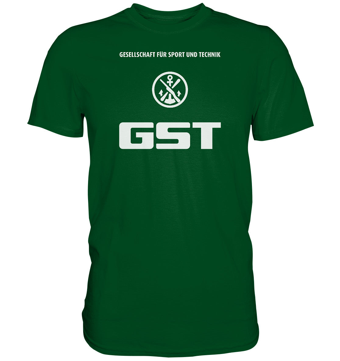 DDR Ostalgie Shirt Unisex • GST - GESELLSCHAFT FÜR SPORT UND TECHNIK