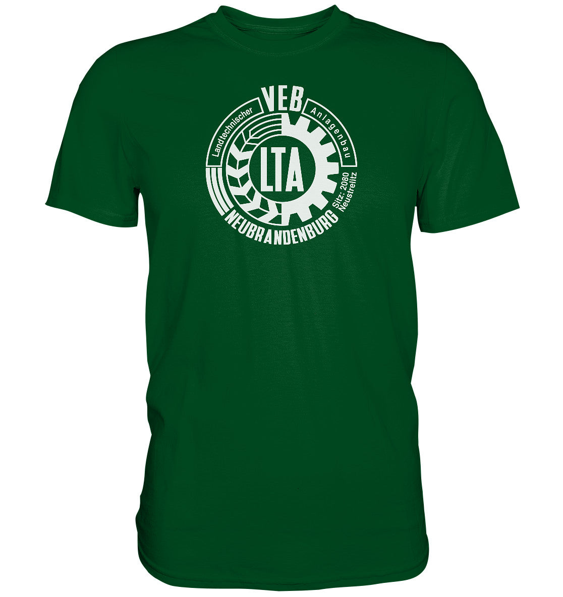 DDR Ostalgie Shirt Unisex • VEB LANDTECHNISCHER ANLAGENBAU NEUBRANDENBURG