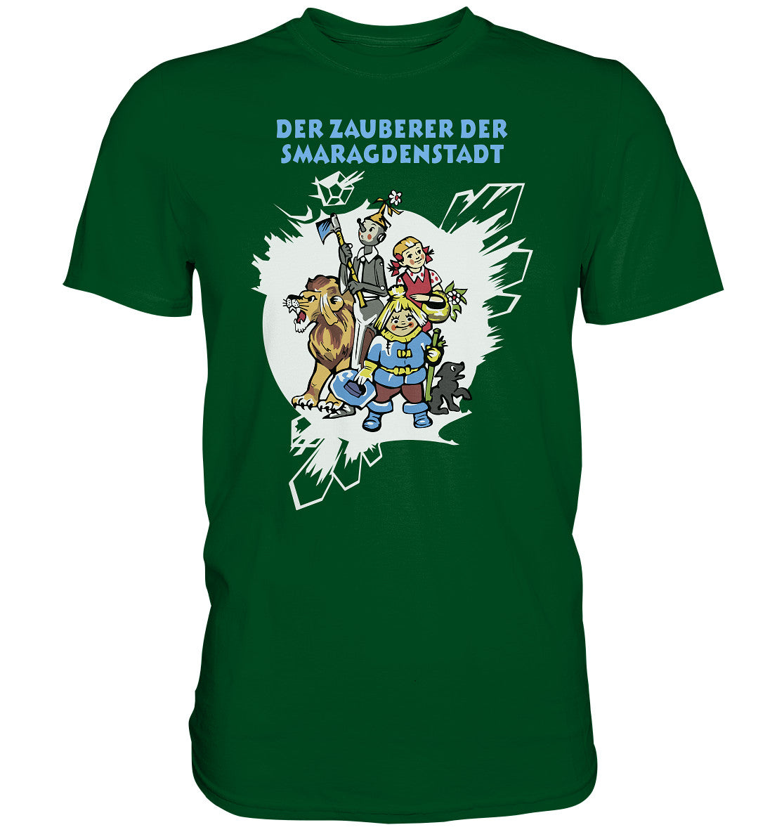 DDR Ostalgie Shirt Unisex • WOLKOW - DER ZAUBERER DER SMARAGDENSTADT