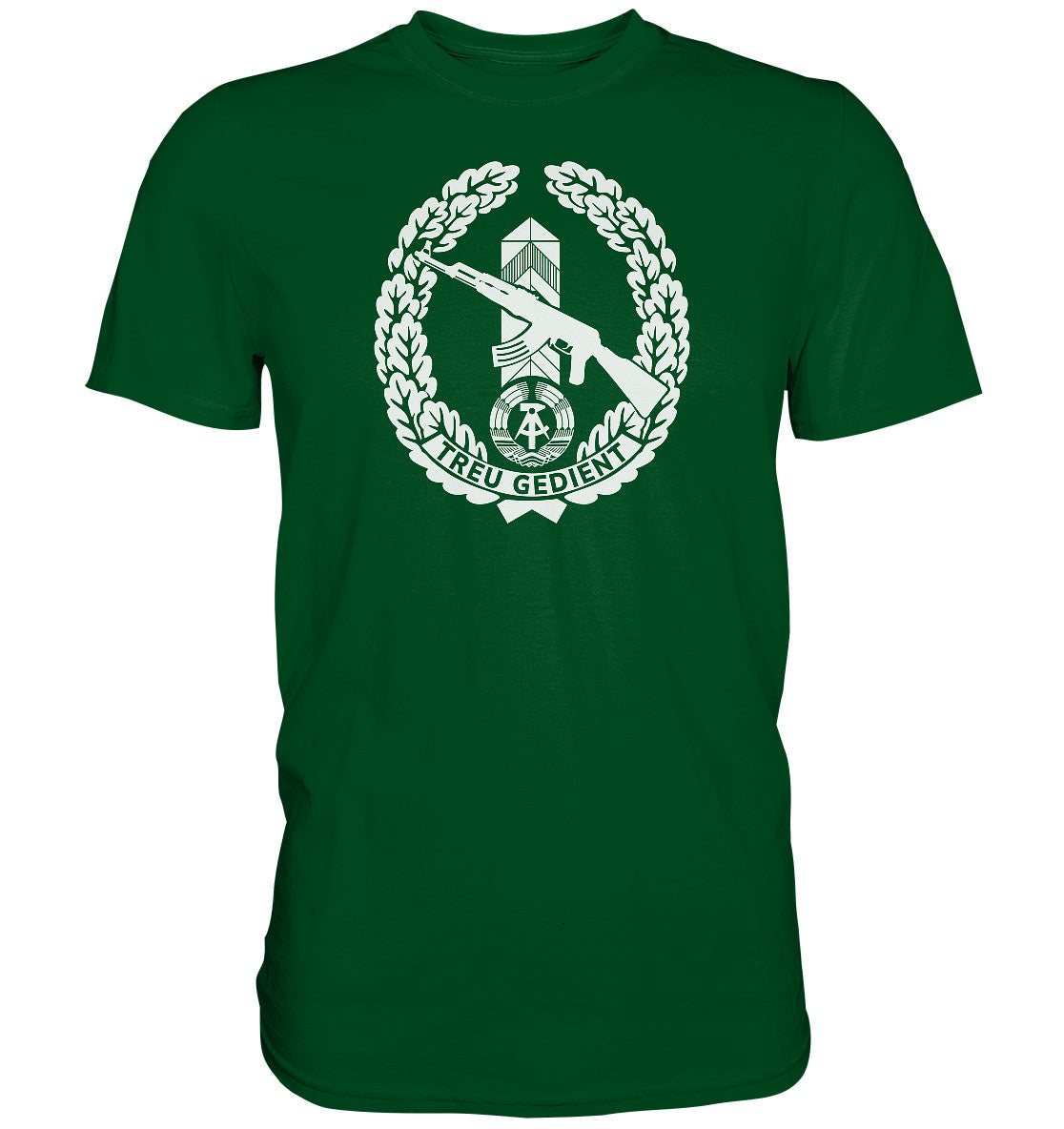 DDR Ostalgie Shirt Unisex • NVA-ORDEN - TREU GEDIENT - GRENZTRUPPEN