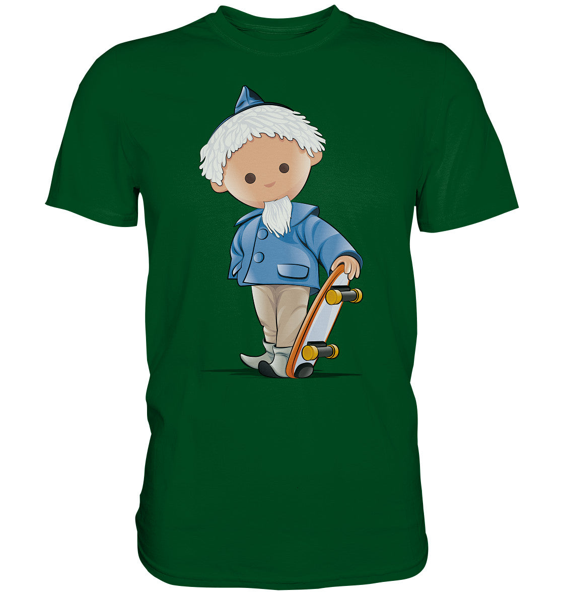 DDR Ostalgie Shirt Unisex • UNSER SANDMÄNNCHEN - ROLLBRETT-SKATER