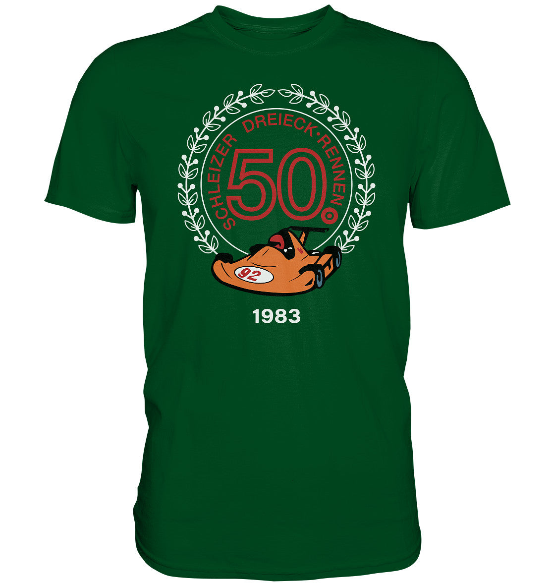 DDR Ostalgie Shirt Unisex • SCHLEIZER DREIECK-RENNEN 1983