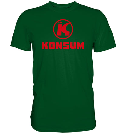 DDR Ostalgie Shirt Unisex • KONSUM - hell