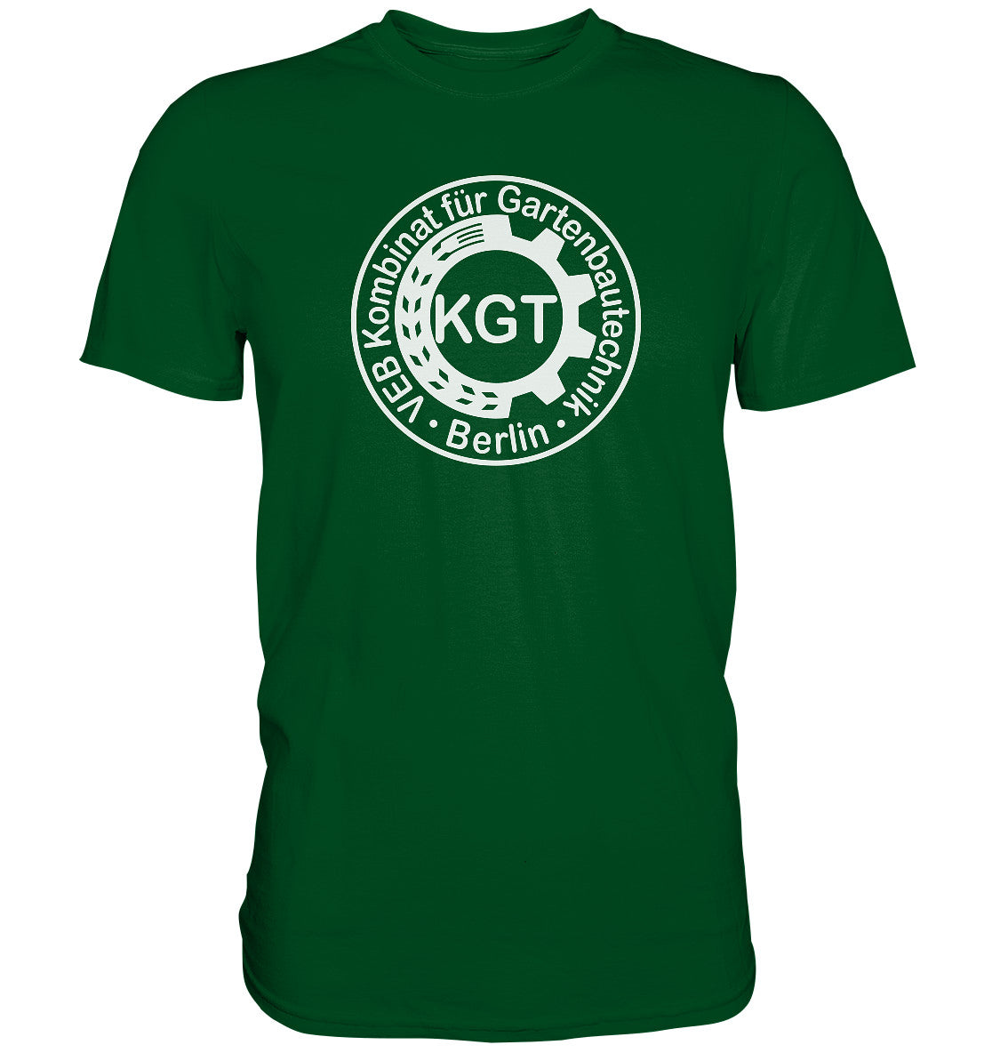 PREMIUM SHIRT UNISEX • KGT - VEB KOMBINAT FÜR GARTENBAUTECHNIK BERLIN