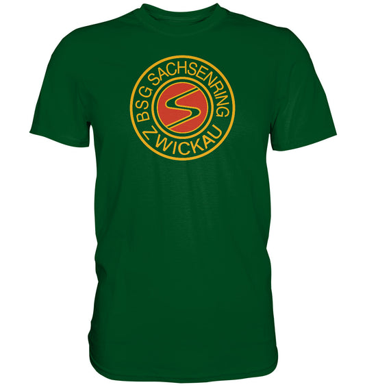 DDR Ostalgie Shirt Unisex • BSG SACHSENRING ZWICKAU