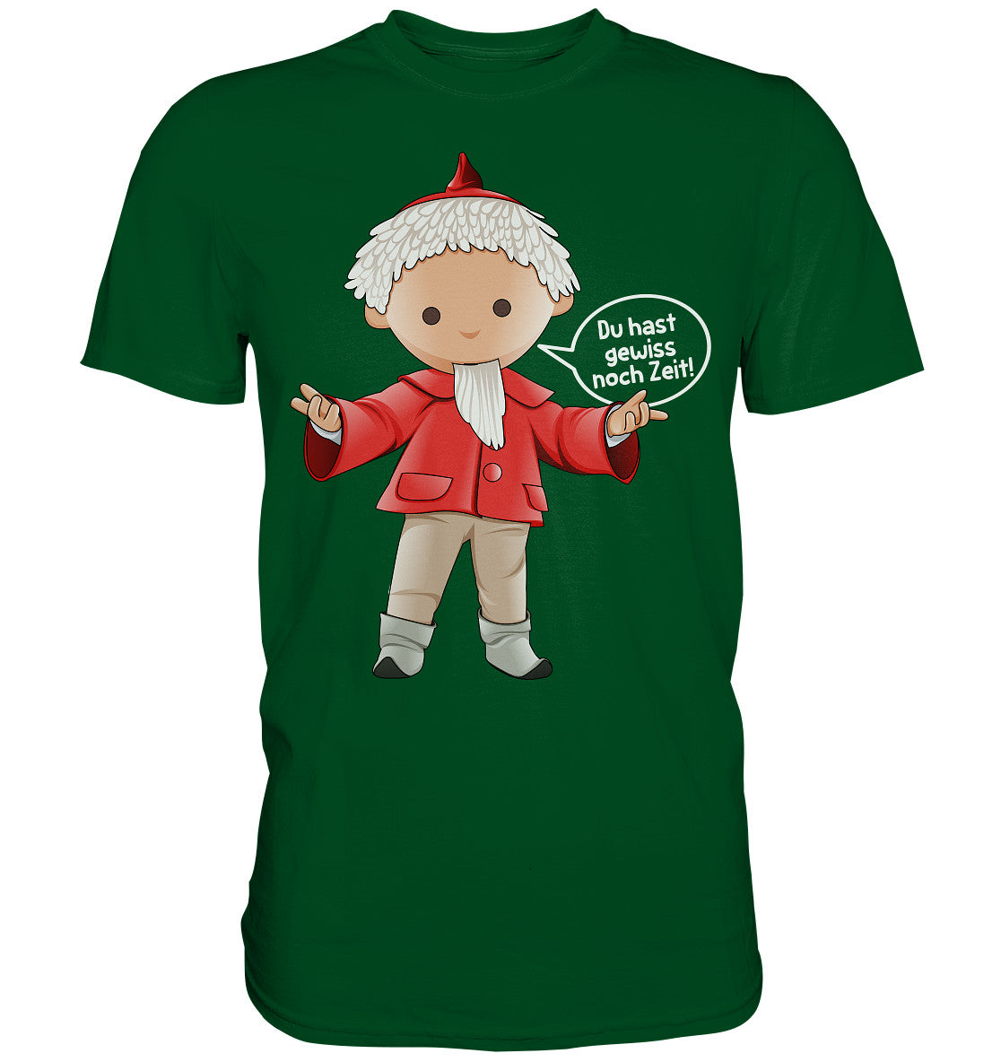 DDR Ostalgie Shirt Unisex • UNSER SANDMÄNNCHEN - DU HAST GEWISS NOCH ZEIT!