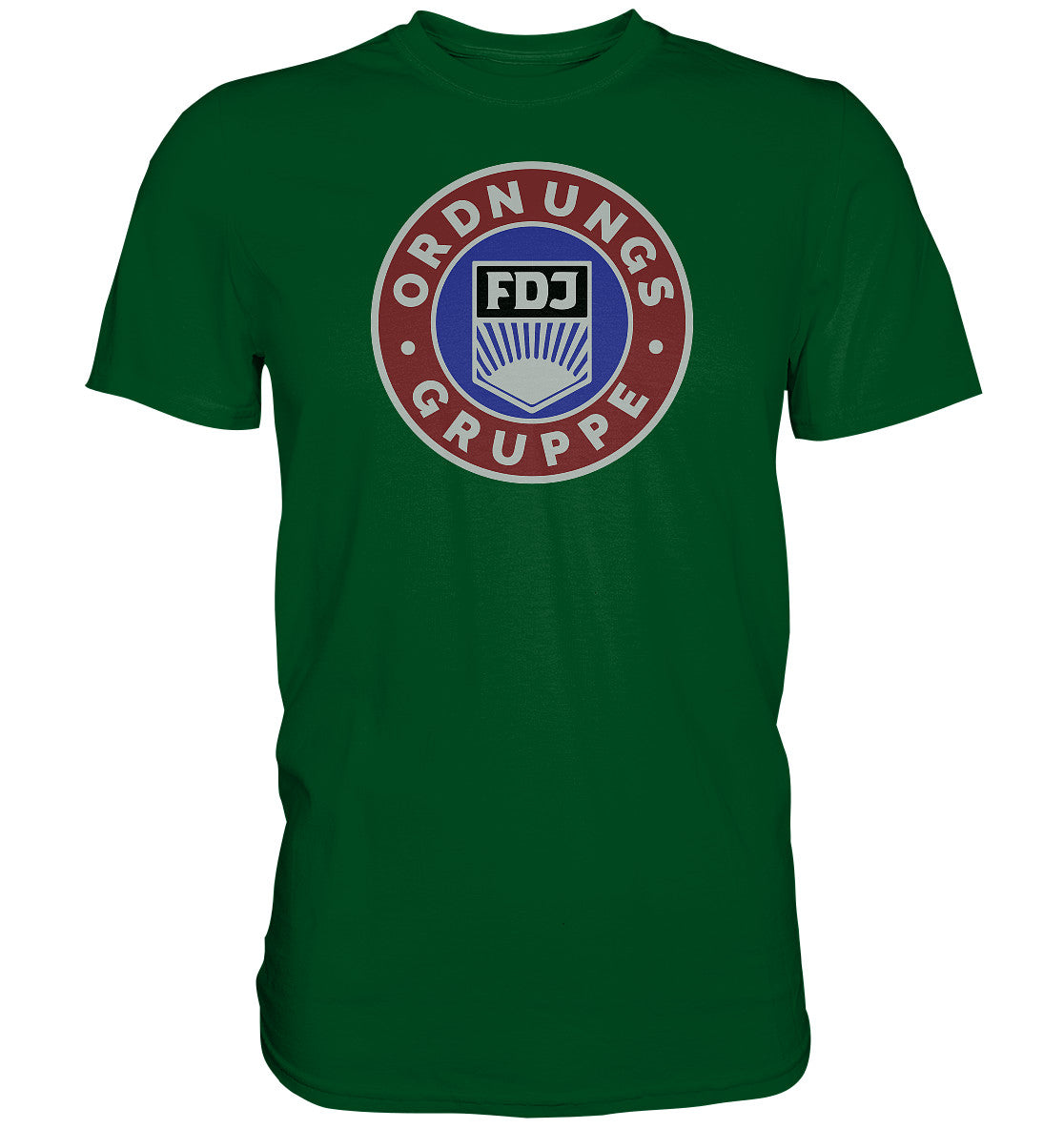 DDR Ostalgie Shirt Unisex • FDJ ORDNUNGSGRUPPE