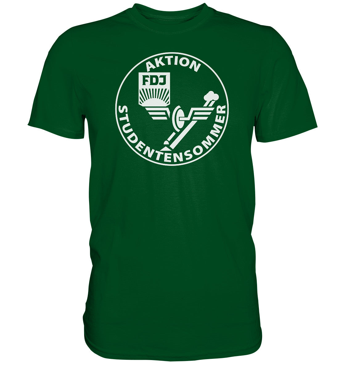 DDR Ostalgie Shirt Unisex • FDJ AKTION STUDENTENSOMMER