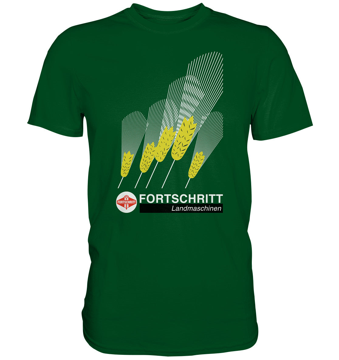 DDR Ostalgie Shirt Unisex • FORTSCHRITT LANDMASCHINEN - PLAKATMOTIV