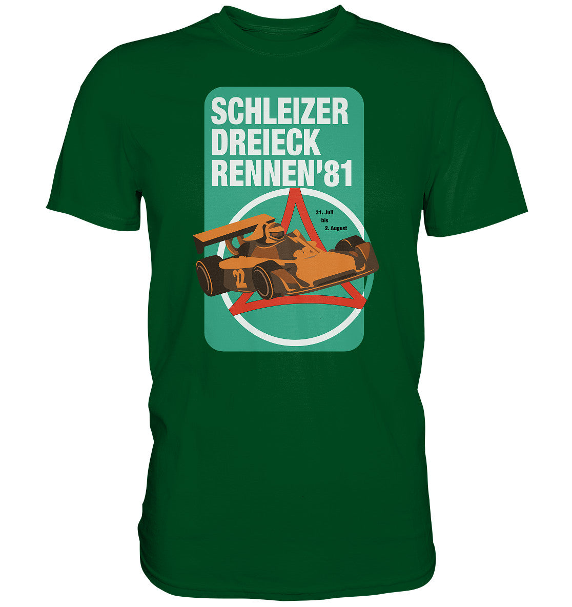 DDR Ostalgie Shirt Unisex • SCHLEIZER DREIECK-RENNEN 1981