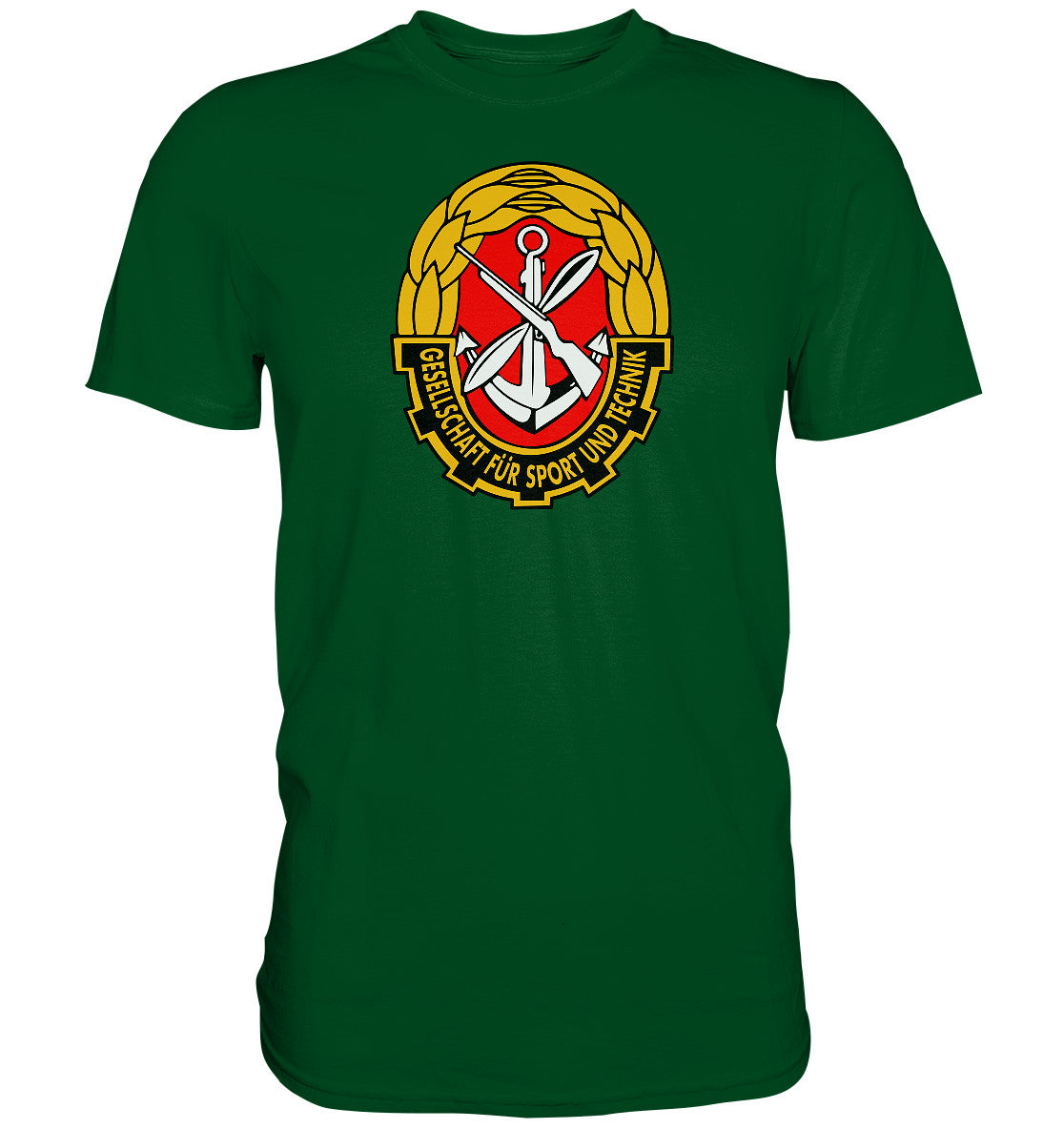 DDR Ostalgie Shirt Unisex • GESELLSCHAFT FÜR SPORT UND TECHNIK