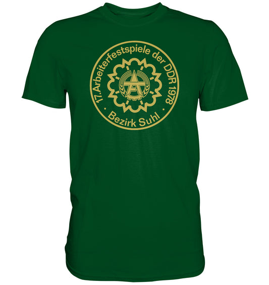 DDR Ostalgie Shirt Unisex • ARBEITERFESTSPIELE SUHL