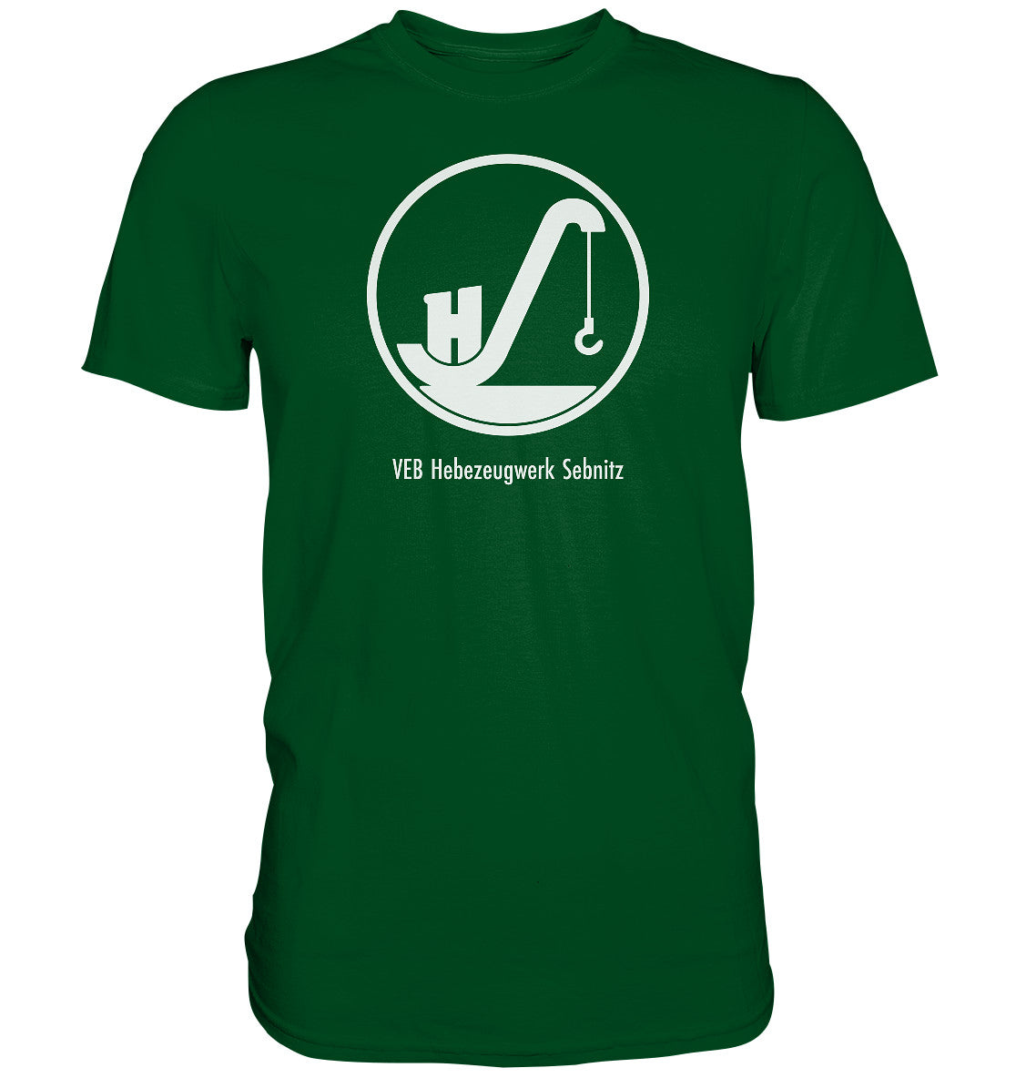 DDR Ostalgie Shirt Unisex • VEB HEBEZEUGWERK SEBNITZ