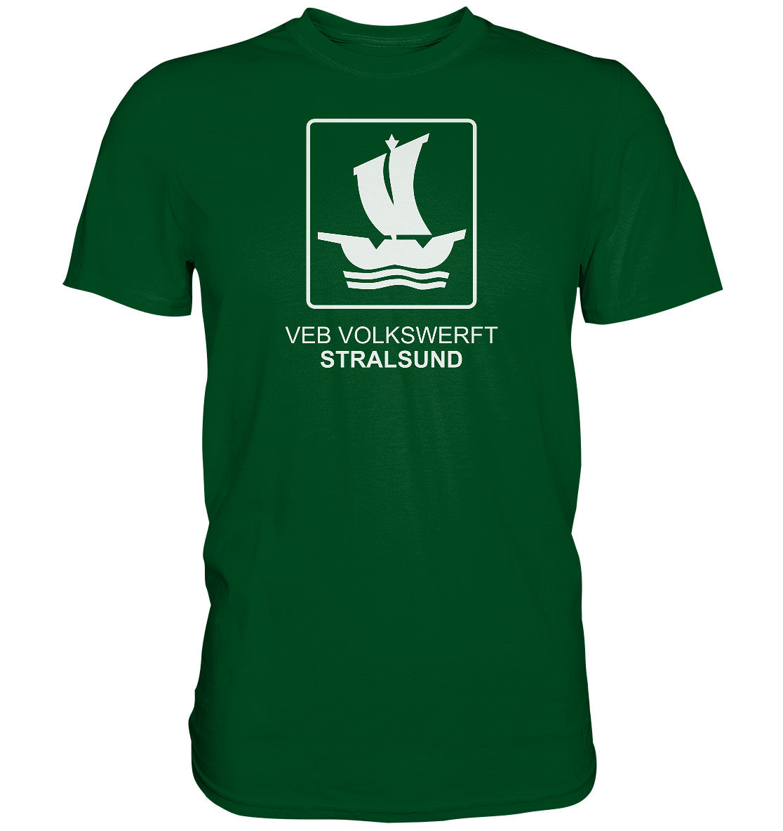 DDR Ostalgie Shirt Unisex • VEB VOLKSWERFT STRALSUND
