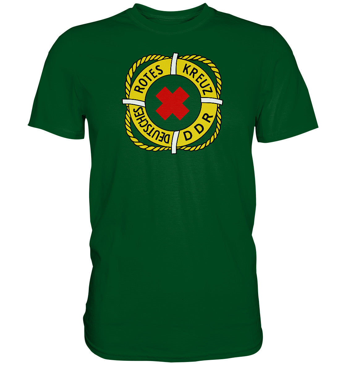 PREMIUM SHIRT UNISEX • DEUTSCHES ROTES KREUZ DDR RETTUNG