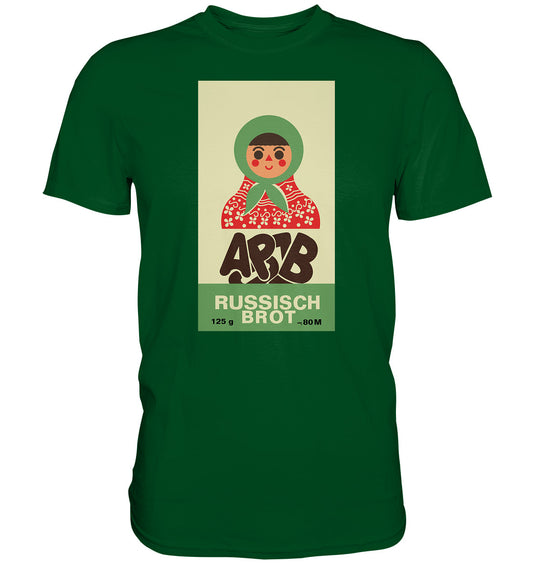 DDR Ostalgie Shirt Unisex • RUSSISCH BROT