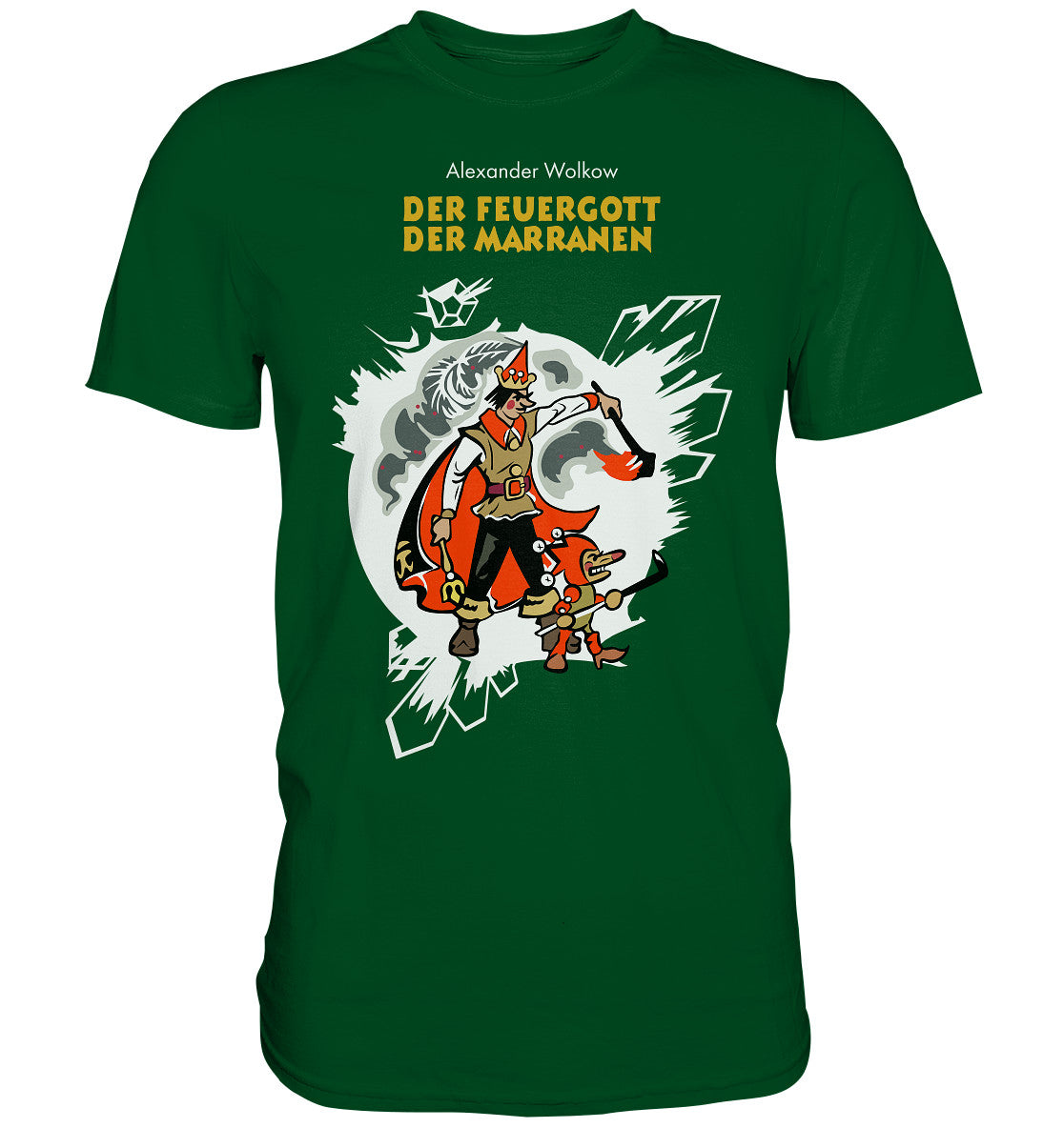 DDR Ostalgie Shirt Unisex • WOLKOW - DER FEUERGOTT DER MARRANEN