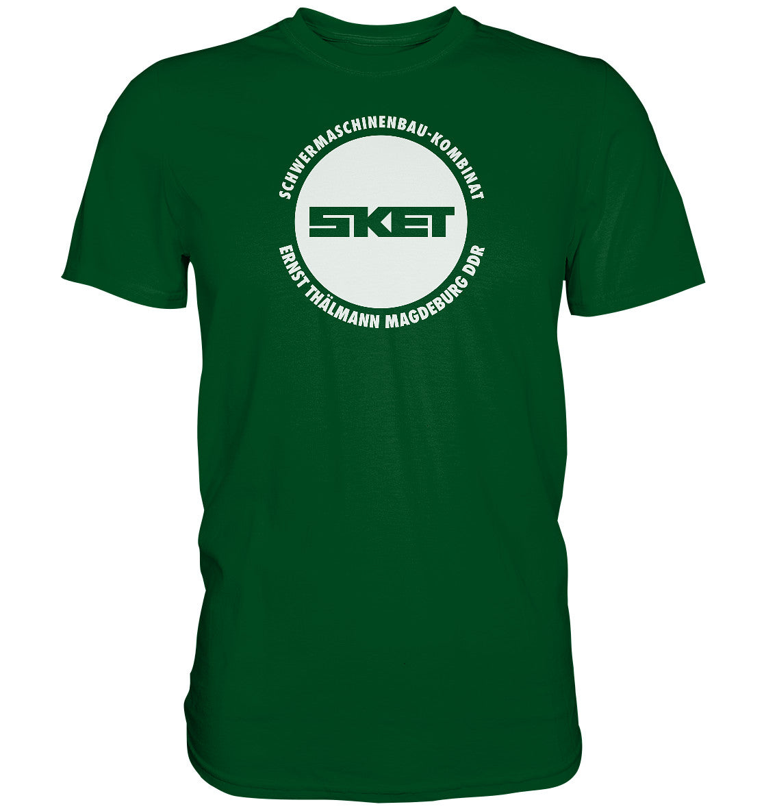 DDR Ostalgie Shirt Unisex • SKET ERNST THÄLMANN SCHWERMASCHINENKOMBINAT