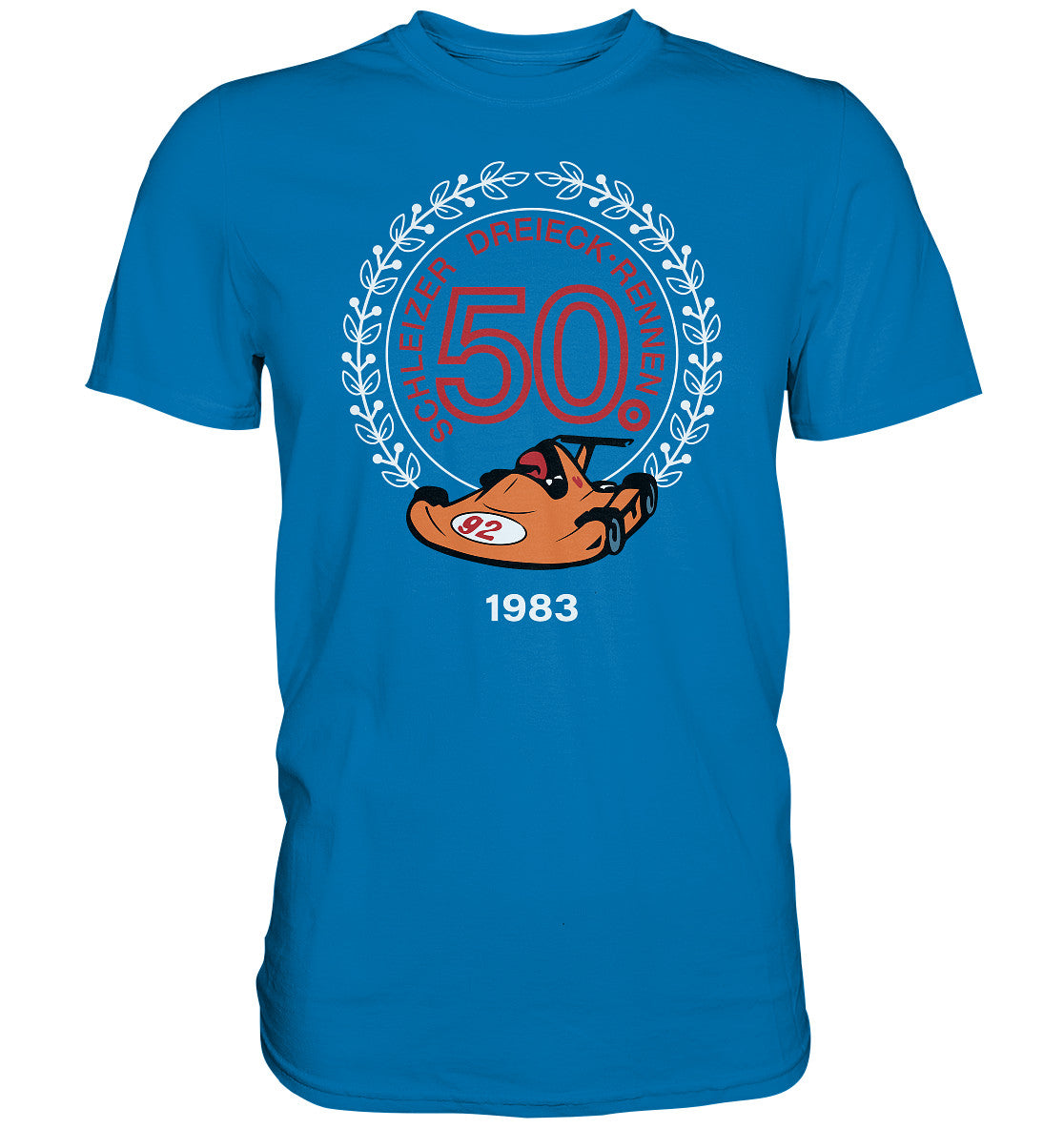 DDR Ostalgie Shirt Unisex • SCHLEIZER DREIECK-RENNEN 1983