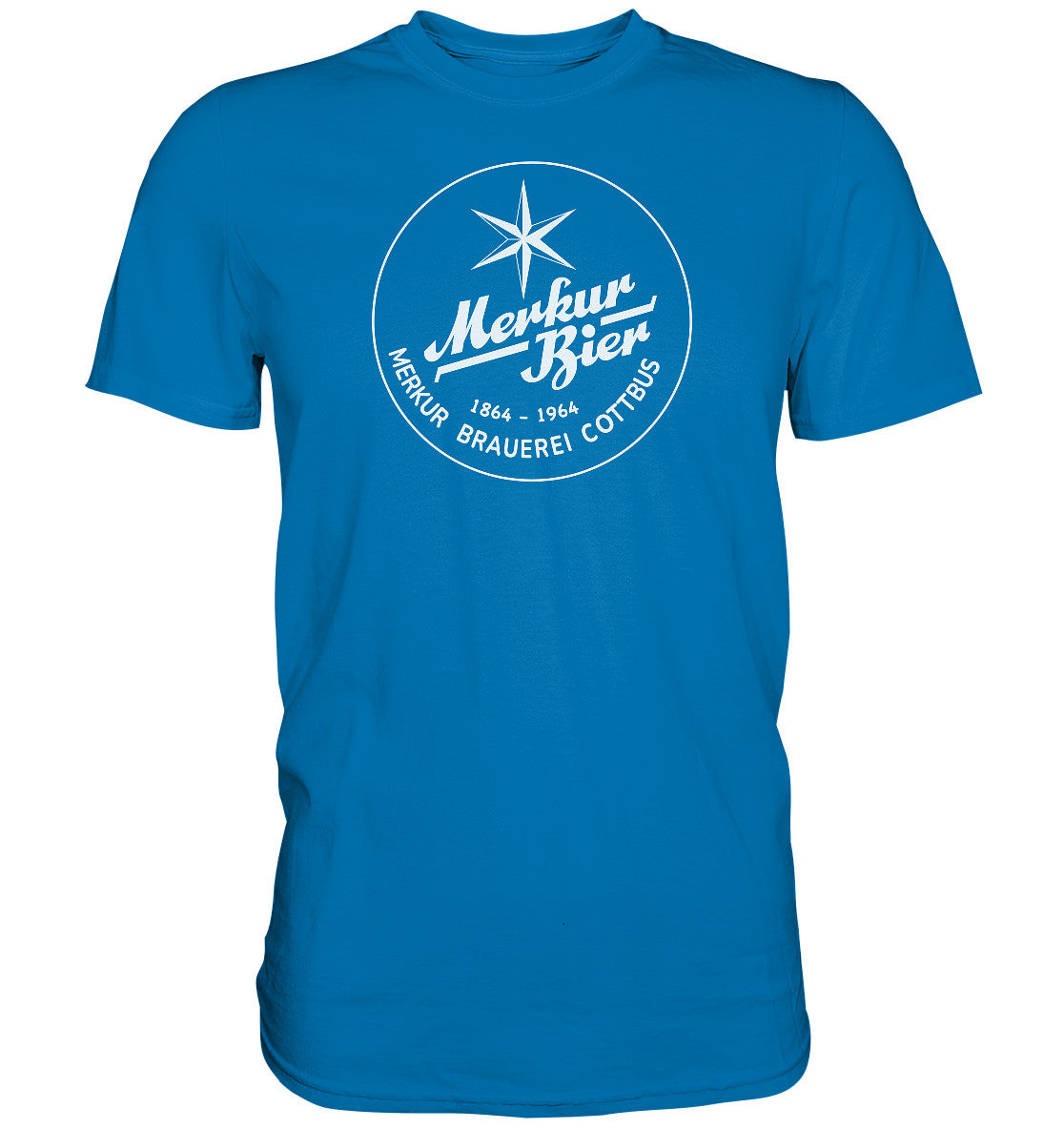DDR Ostalgie Shirt Unisex • MERKUR BRAUEREI COTTBUS