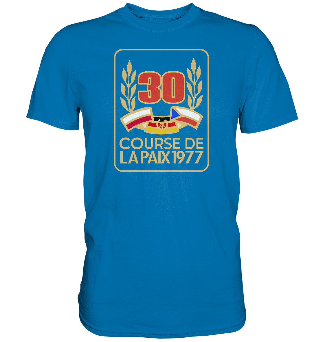 DDR Ostalgie Shirt Unisex • FRIEDENSFAHRT 1977