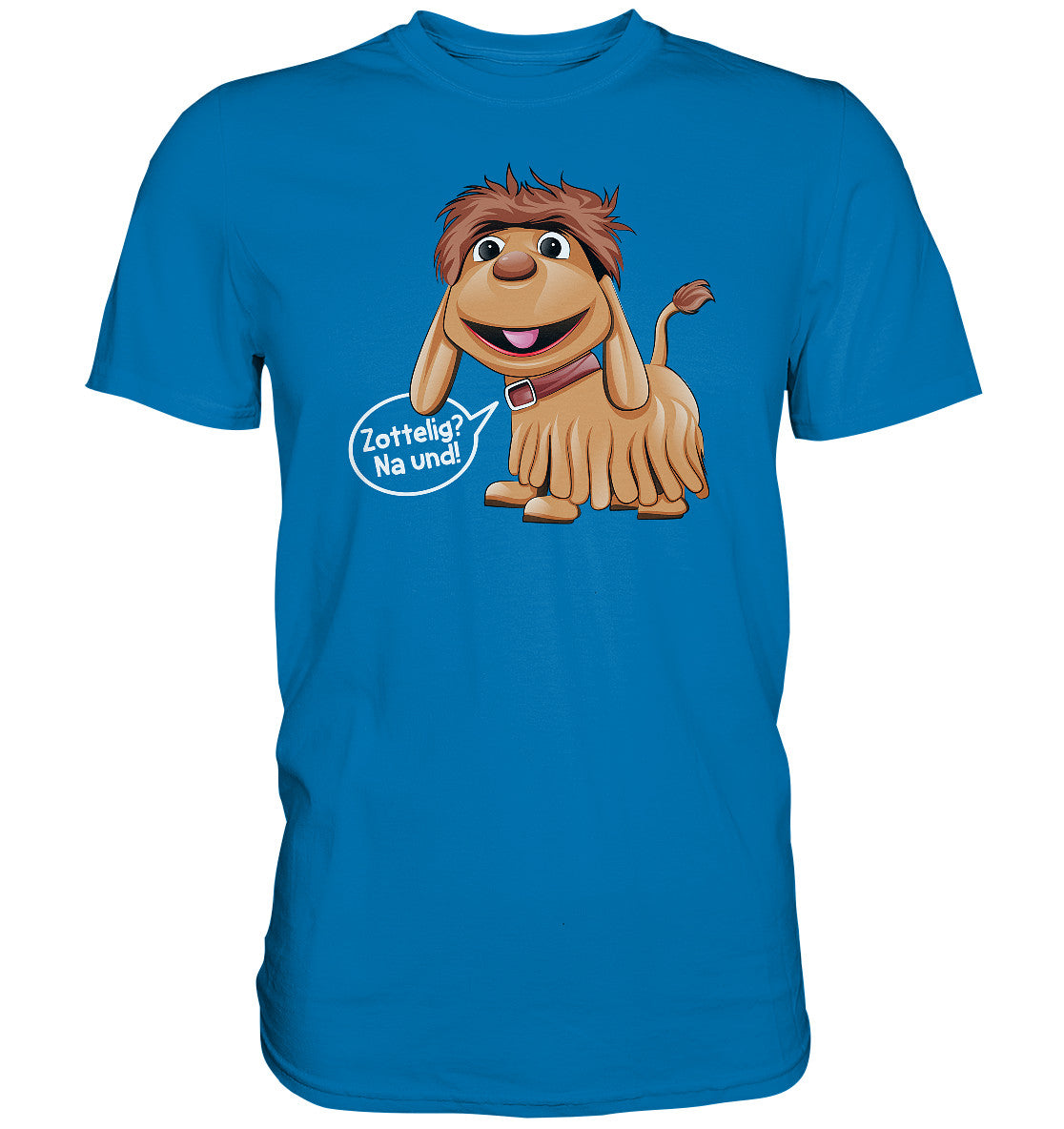 DDR Ostalgie Shirt Unisex • UNSER SANDMÄNNCHEN - MOPPI - ZOTTELIG? NA UND!
