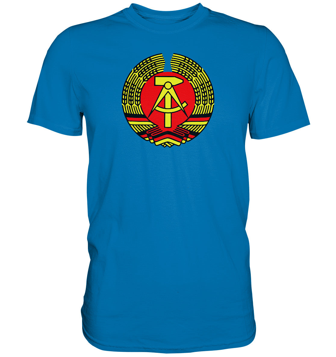 DDR Ostalgie Shirt Unisex • DDR EMBLEM