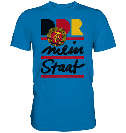 DDR Ostalgie Shirt Unisex • DDR - MEIN STAAT