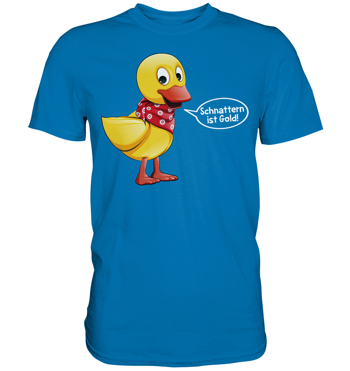 DDR Ostalgie Shirt Unisex • UNSER SANDMÄNNCHEN - SCHNATTERINCHEN - SCHNATTERN IST GOLD!