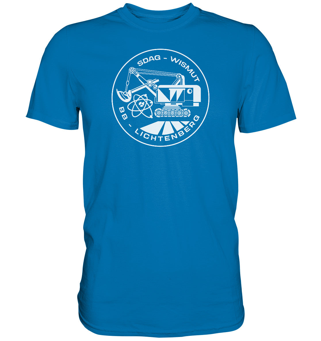 DDR Ostalgie Shirt Unisex • SDAG WISMUT - BB LICHTENBERG