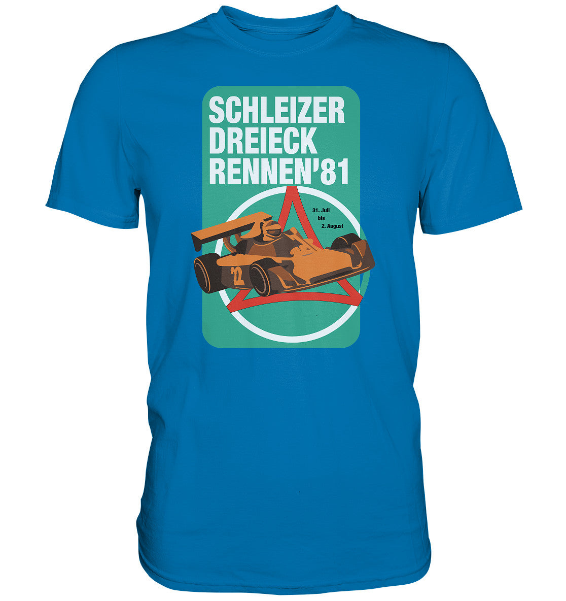 DDR Ostalgie Shirt Unisex • SCHLEIZER DREIECK-RENNEN 1981