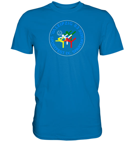 DDR Ostalgie Shirt Unisex • SPARTAKIADE LEIPZIG - transparent