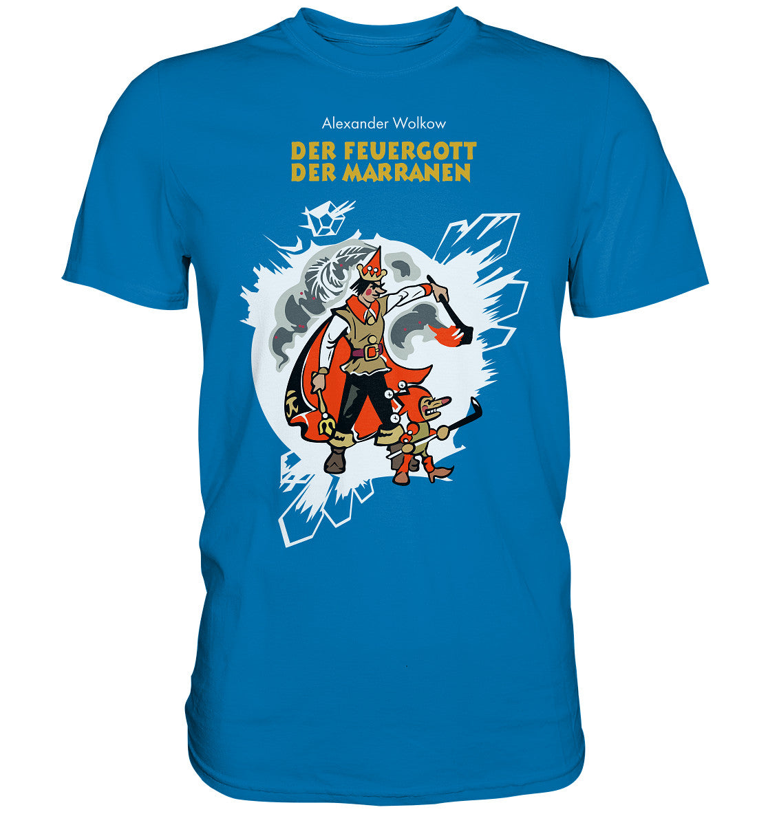DDR Ostalgie Shirt Unisex • WOLKOW - DER FEUERGOTT DER MARRANEN