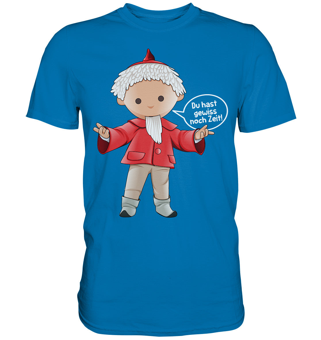 DDR Ostalgie Shirt Unisex • UNSER SANDMÄNNCHEN - DU HAST GEWISS NOCH ZEIT!