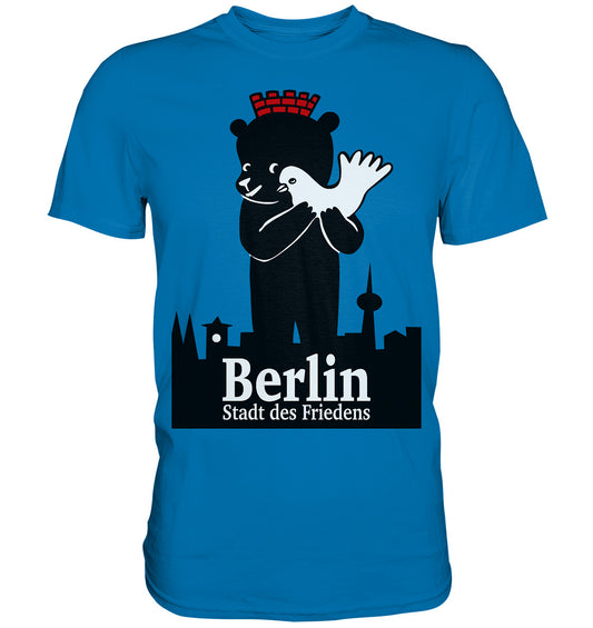 DDR Ostalgie Shirt Unisex • BERLIN - STADT DES FRIEDENS - PLAKAT 1984