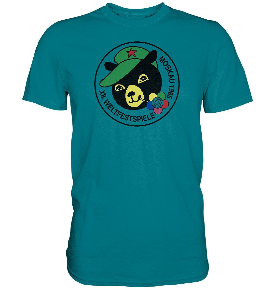 DDR Ostalgie Shirt Unisex • WELTFESTSPIELE, MOSKAU 1985