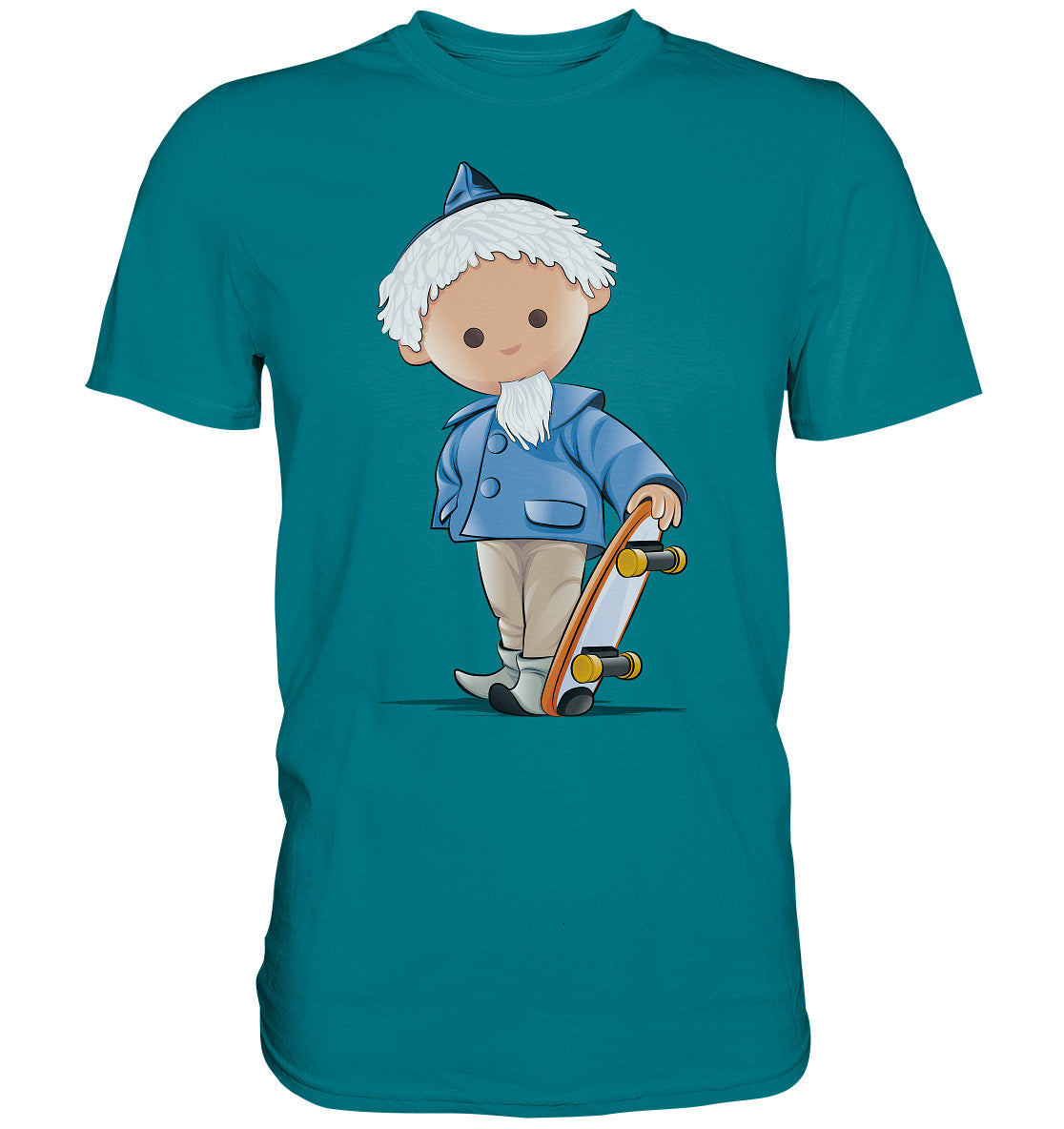 DDR Ostalgie Shirt Unisex • UNSER SANDMÄNNCHEN - ROLLBRETT-SKATER