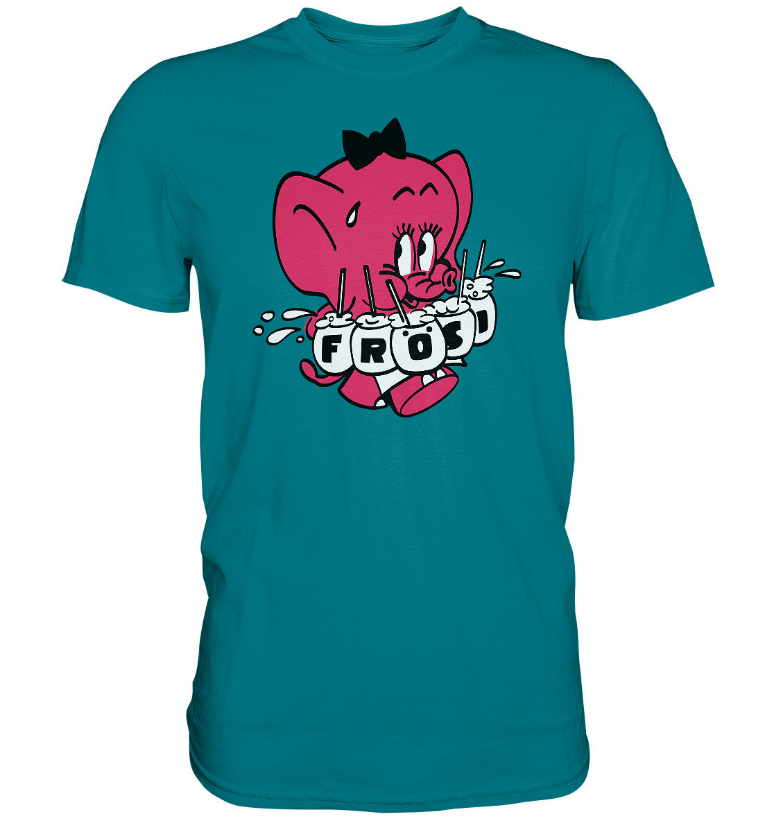 DDR Ostalgie Shirt Unisex • FRÖSI DURST (BIERDECKEL)