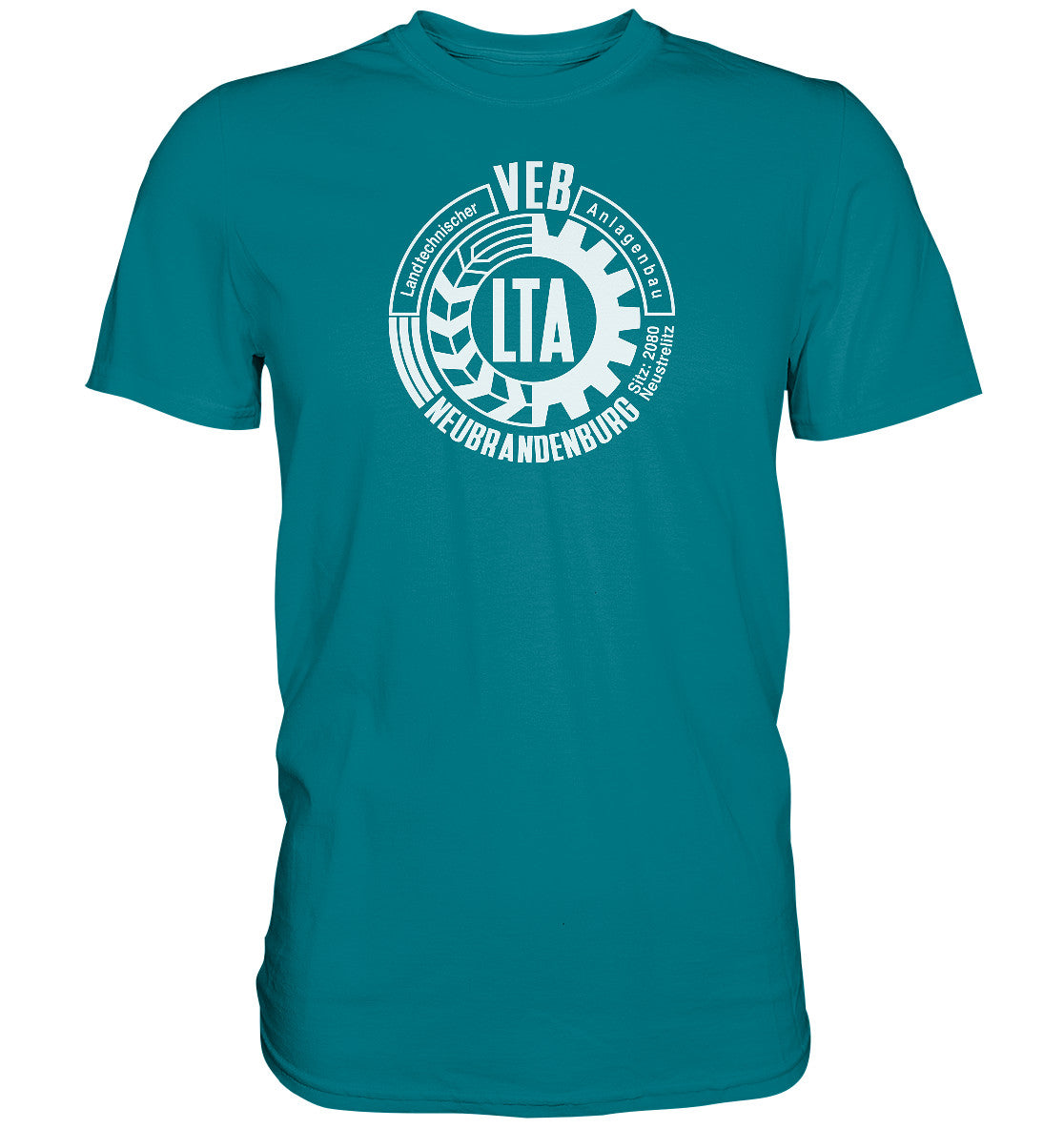 DDR Ostalgie Shirt Unisex • VEB LANDTECHNISCHER ANLAGENBAU NEUBRANDENBURG