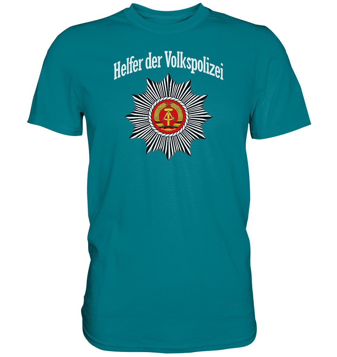 DDR Ostalgie Shirt Unisex • HELFER DER VOLKSPOLIZEI