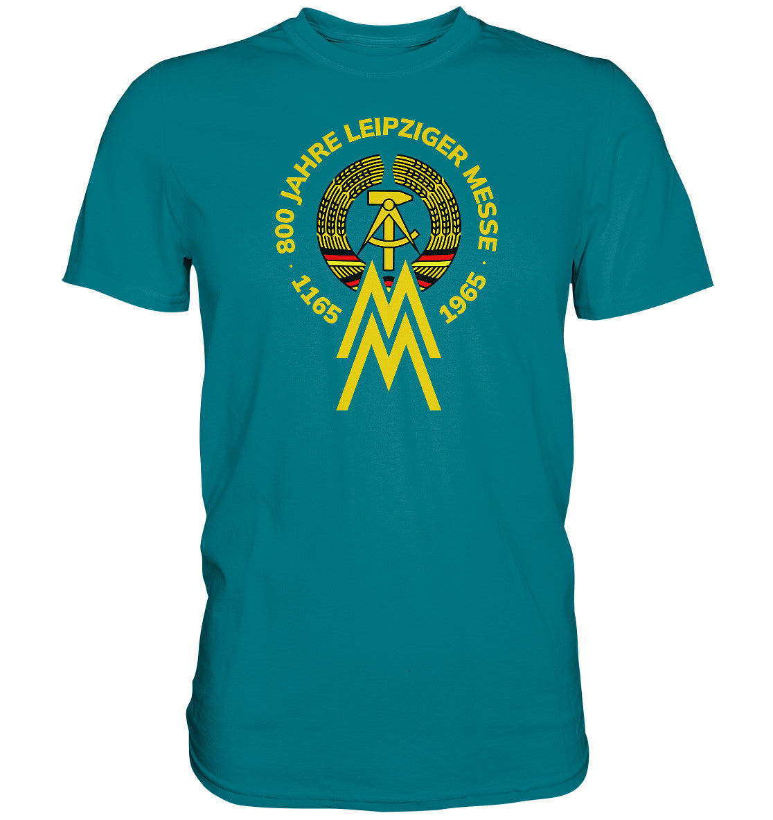 DDR Ostalgie Shirt Unisex • 800 JAHRE LEIPZIGER MESSE