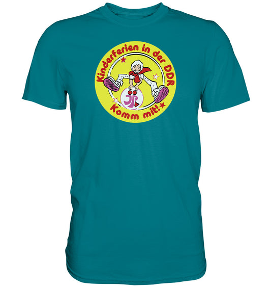 DDR Ostalgie Shirt Unisex • JP - KINDERFERIEN IN DER DDR