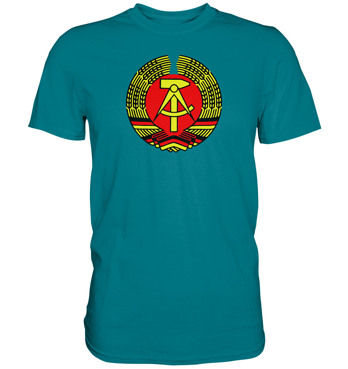 DDR Ostalgie Shirt Unisex • DDR EMBLEM