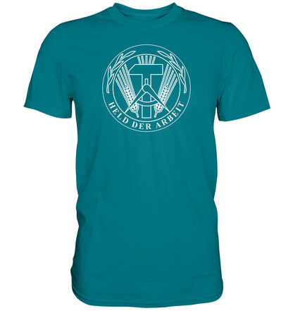 DDR Ostalgie Shirt Unisex • HELD DER ARBEIT - ORIGINALMEDAILLE