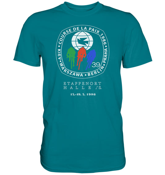 DDR Ostalgie Shirt Unisex • 39. FRIEDENSFAHRT - 1986