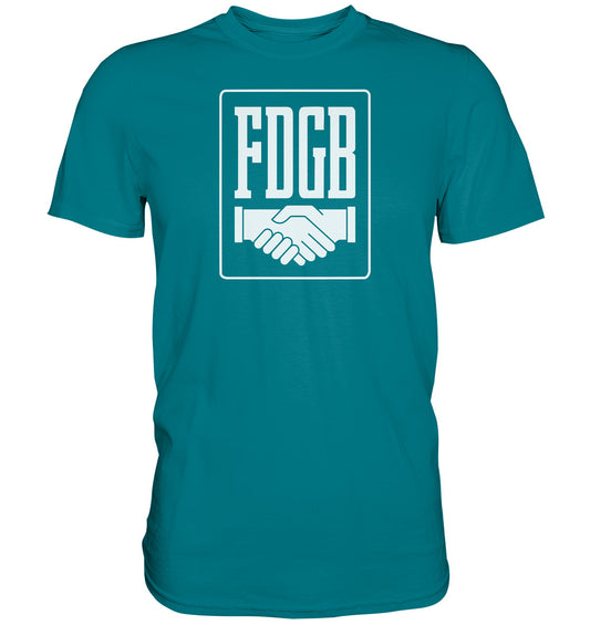 DDR Ostalgie Shirt Unisex •  FDGB - hell