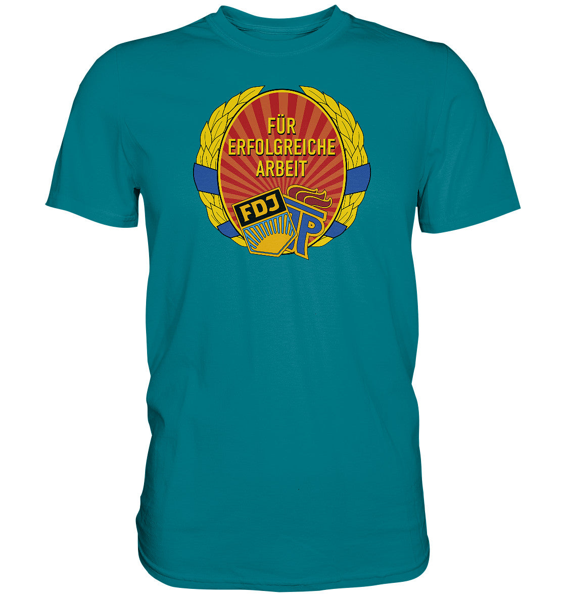 DDR Ostalgie Shirt Unisex • ABZEICHEN - FÜR ERFOLGREICHE ARBEIT
