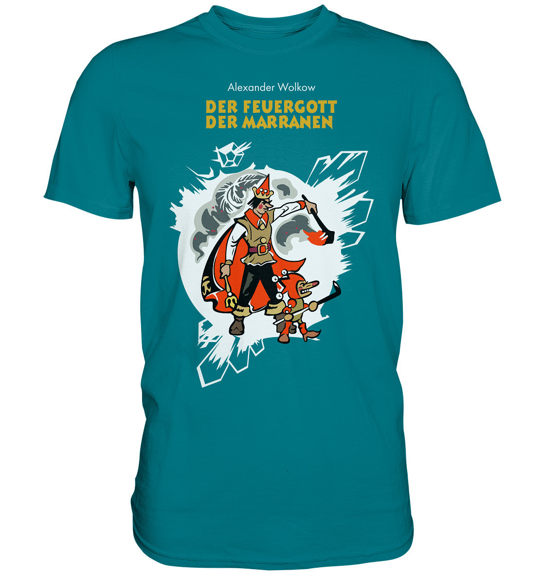 DDR Ostalgie Shirt Unisex • WOLKOW - DER FEUERGOTT DER MARRANEN